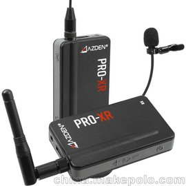 Azden PRO-XR 阿兹丹单反相机无线话筒 2.4GHz 无线话筒 手机