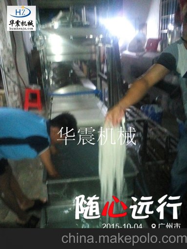 汕頭銷售供應(yīng)中大型米粉機全自動濕米粉機生產(chǎn)線--華震機械圖片