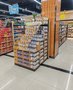 美陈展示架；果蔬堆、水奶堆、收银台、烟酒柜