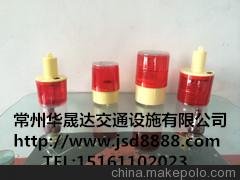廠家直銷太陽能LED紅藍爆閃燈警示燈（帶磁鐵）圖片