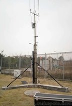 雷达站12米手动升降杆避雷针，野外便携式8米手动升降杆避雷针