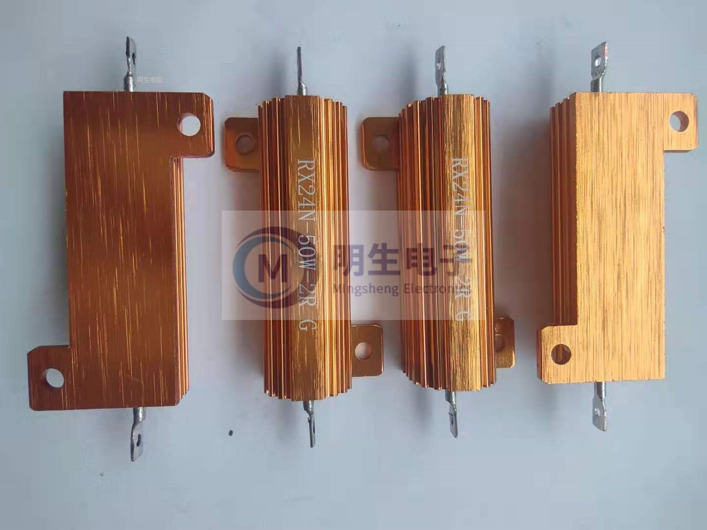 湖南廠家直銷 RX24N無感50W2歐姆2000V鋁殼電阻器