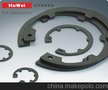 厦门高品质卡簧孔用凸耳带齿挡圈DIN984-D2000JK
