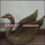 玻璃钢仿铜天鹅雕塑小区别墅水景装饰品