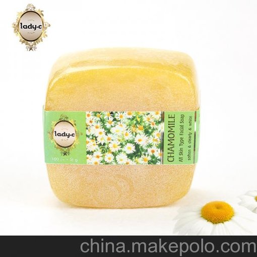 ladyc泰國(guó)進(jìn)口洋甘菊精油手工潔面皂進(jìn)口香皂補(bǔ)水抗過(guò)敏去紅血絲圖片