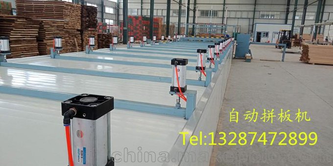 品牌實木拼板機價格 全自動拼板機價格圖片