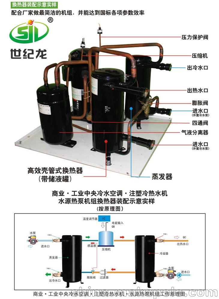 水源热泵装配图