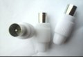 供应荣悦9.5TV接线插头加长9.5TV接线插头，焊接9.5TV连接器