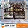 厂家直销铝合金别墅庭院大门 户外防锈欧式铸铝门 中式铝艺大门