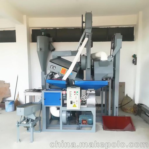 網(wǎng)紅碾米機(jī)：新型礱谷碾米組合機(jī)，成套大米加工設(shè)備，小型農(nóng)用米機(jī)圖片