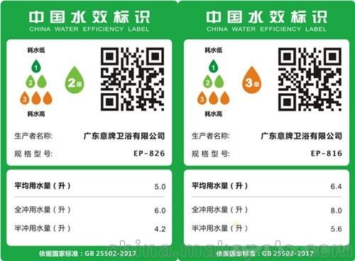 廠家佛山坐便器水效檢測與備案 肇慶永磁同步電動機能效標識圖片