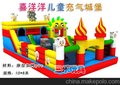 批发价格2014年新充气城堡价格 三乐游乐设备