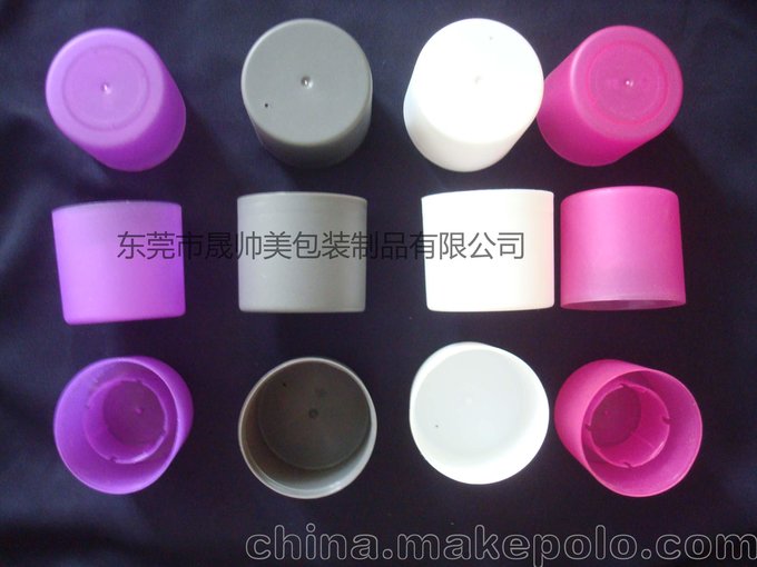 廠家直銷氣霧劑罐配件 連體蓋  磨砂蓋  氣霧罐蓋  蓋中蓋圖片