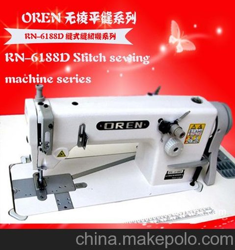 廣州平縫機(jī) 進(jìn)口奧玲品牌RN380 高速單針鏈?zhǔn)焦I(yè)縫紉機(jī)圖片