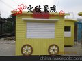 上海樟子松防腐木售货亭，景区木屋，户外移动售货亭