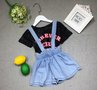 2019年夏季新款格格眉眉童装 韩版圆领童上衣连衣裙走份批发