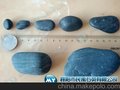 供应黑色鹅卵石5-8cm，园林景观铺路， 找襄阳民禹