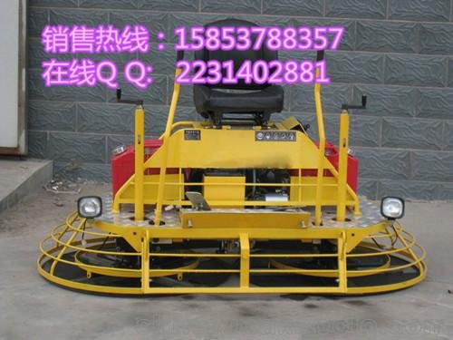 有手搖桿控制方向的座駕式混凝土磨光機 水泥抹平機 座駕抹子圖片