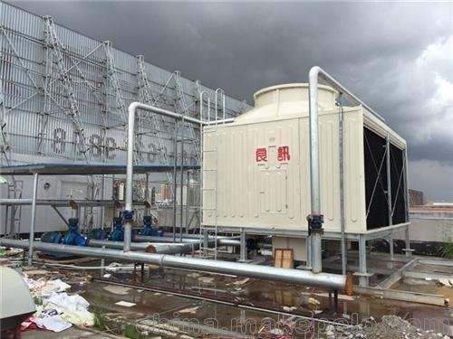 水輪機(jī)冷卻塔生產(chǎn)廠家 閉式冷卻塔圖片