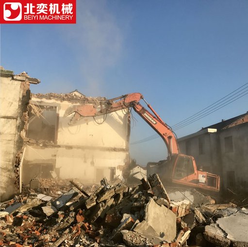 挖機鑷子 鋼牙鉗子 房屋拆遷機械鉗 廠家破碎鉗子圖片