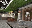 中式火锅店装修效果图