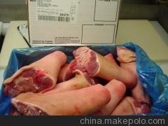 廠家合理經(jīng)營冷凍豬肘豬舌頭豬寸骨豬筒骨五花肉三層肉火雞腿圖片