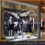 橱窗冰笋 冰凌冰椎道具 冬季品牌橱窗道具透明冰雕橱窗