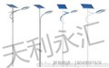 城市道路建设新农村工程用LED一体化太阳能路灯厂家定制 锂电