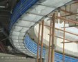 山东烟台潍坊大跨度异型堆积式防火卷帘门 质优价廉欢迎选购