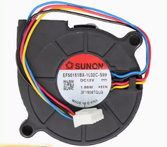 EF50151BX-1L02C-S99 5015 12V1.86W(zhn)L(fng)