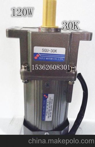 5IK120GU-CFW.5GU-30K .120W220V帶耳朵調速電機圖片