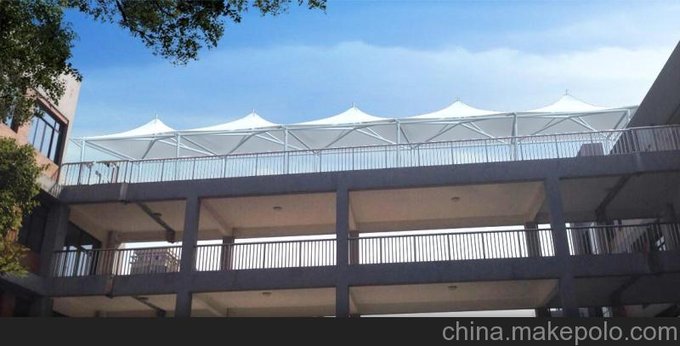 亞德美PVDF膜布批發(fā),汽車車棚膜結(jié)構(gòu)制作圖片
