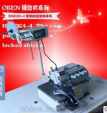 供應(yīng)奧玲工業(yè)縫紉機(jī)/  EX4-4四線襪子包縫機(jī)/服裝鎖邊機(jī)圖片
