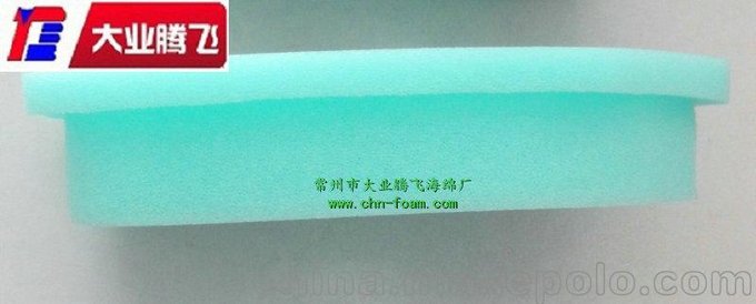 廠家直銷大業(yè)騰飛水草綠色網(wǎng)孔海綿圖片