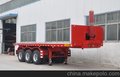 华宇达 8米 32.3吨 3轴 平板自卸半挂车 LHY9405ZZXP