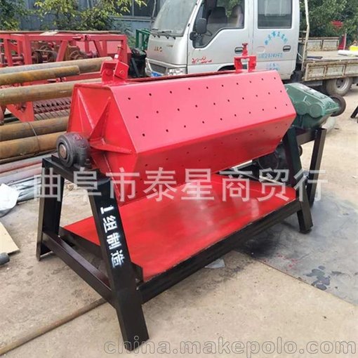 六角滾筒拋光除銹機(jī)  鐵件去毛刺倒角拋光機(jī)圖片
