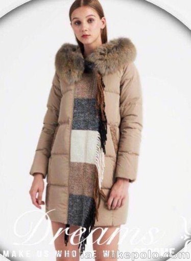 歐姿儷爾18冬深圳品牌折扣女裝大毛領(lǐng)歐洲站 鴨寶寶 雪羅拉圖片