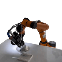 智能协作机器人旋转自动机器人拧螺丝，CCD加拧螺丝组件