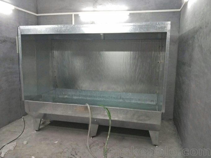 東莞水簾柜廠家 噴漆水濂柜 現(xiàn)貨不銹鋼噴油柜 水簾柜價(jià)格圖片