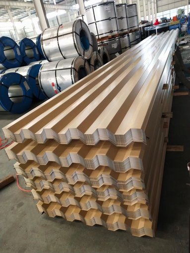 恒海鋼結(jié)構(gòu)保溫壓型彩鋼板 單瓦 防水隔熱多種規(guī)格圖片