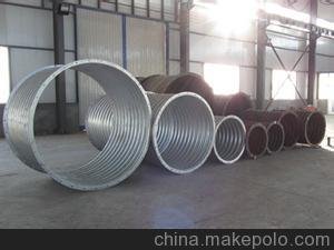 鍍鋅金屬波紋管  大口徑波紋管圖片