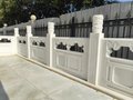 汉白玉栏杆介绍-汉白玉石雕栏杆材质特性与历史渊源