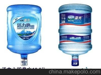 成都青羊區(qū)藍(lán)光礦泉水零售批發(fā)、藍(lán)光桶裝水配送，外光華送水圖片