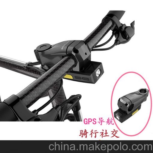 高端防盜智能把立 龍頭GPS定位 追蹤 報警智能自行車(chē)圖片