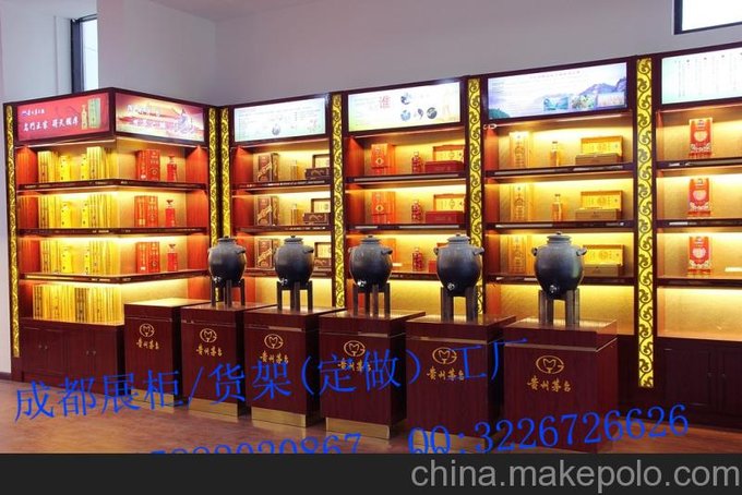 成都柜臺展柜廠家定做展示柜，工廠直銷圖片