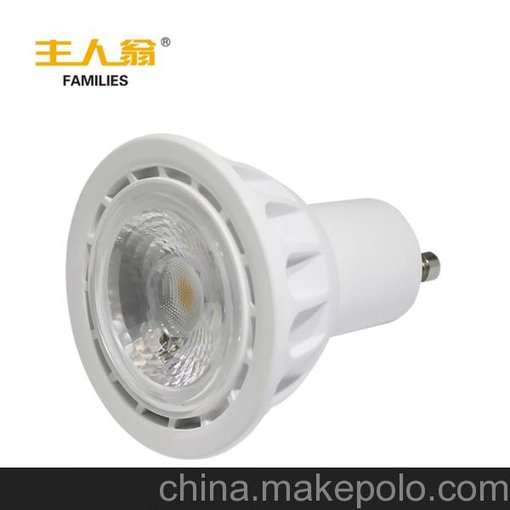 《主人翁》5W GU10  LED COB射燈  高亮度 高顯指 廠家直銷圖片
