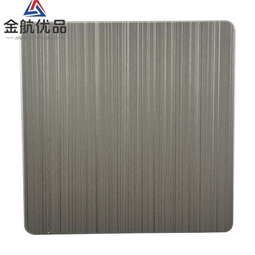 不銹鋼彩色板 噴砂黑鈦鏡面玫瑰金 拉絲古銅色霧面灰色亂紋香檳金圖片