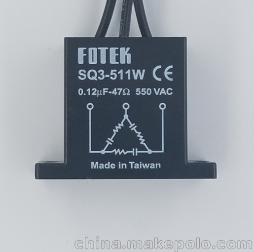SQ3-511W原裝FOTEK陽(yáng)明火花消除器火花抑制器滅弧器圖片