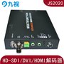 多接口SDI/HDMI/VGA/DVI高清视频解码器支持2路视频同时解码