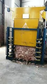 160吨半自动废纸液压打包机